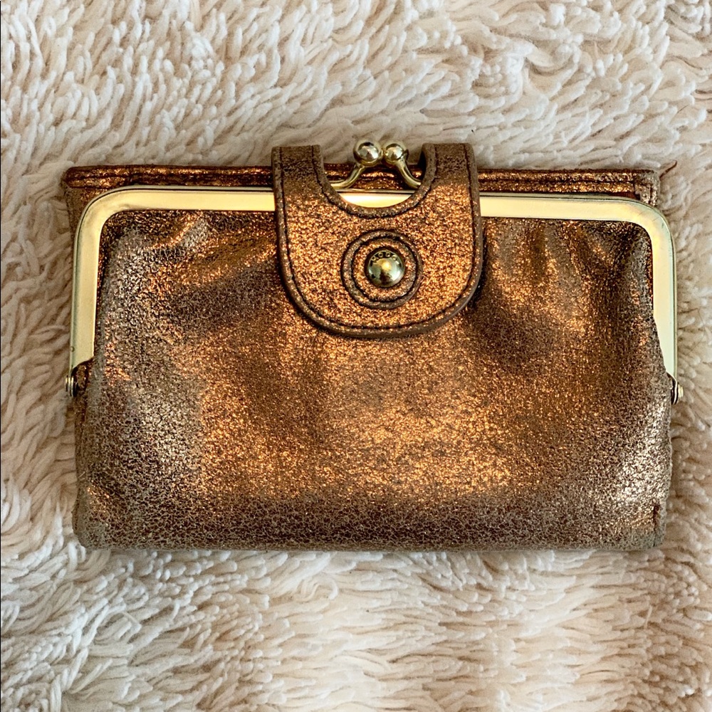 Hobo leather wallet.